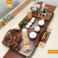 Bàn trà điện thông minh bằng gỗ B316