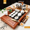 Bàn trà điện thông minh gỗ mặt đá B136