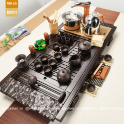 Bàn trà điện thông minh bằng gỗ B061