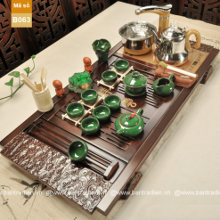 Bàn trà điện thông minh bằng gỗ B063