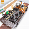 Bàn trà điện thông minh gỗ mặt đá B071