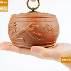 Hộp đựng trà gốm H002