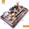 Bàn trà điện thông minh gỗ mun L5009