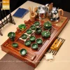 Bàn trà điện thông minh bằng gỗ B033