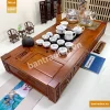 Bàn trà điện thông minh cao cấp gỗ hương L0807